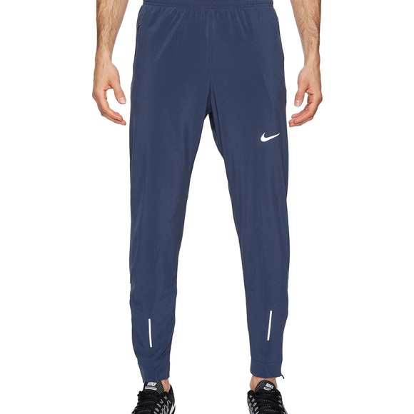 Nike Other - Nike Navy Athletic Track Pants with White Swoosh
